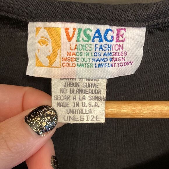 Vintage Western Gold Embellished Tunic Top - Picture 4 of 11